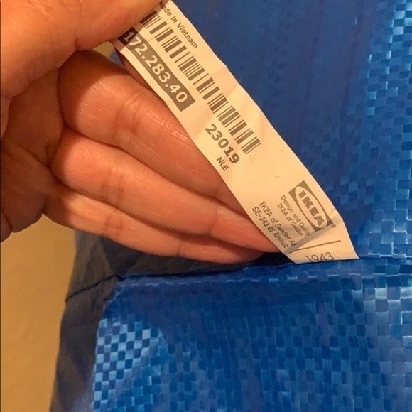 1 Ikea blue shopping frakta bag ✨ ONLY used once! - Picture 7 of 10